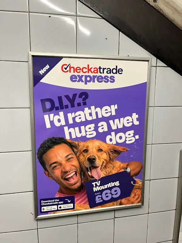 Checkatrade Express Tube Campaign 