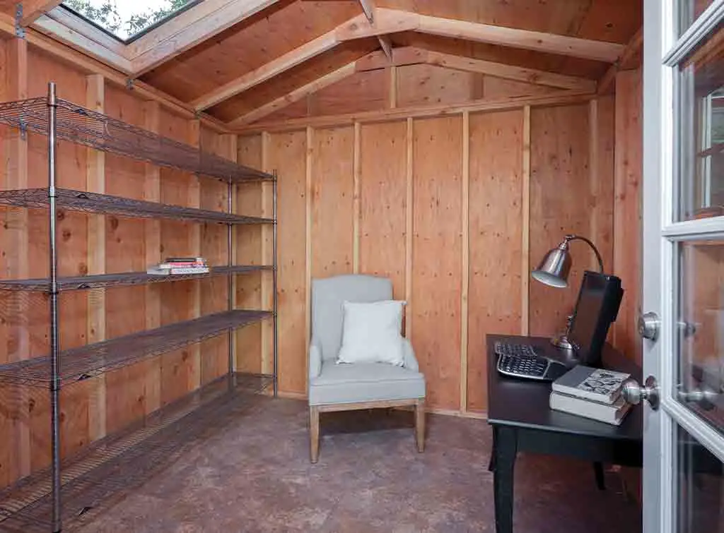 run cable to shed
