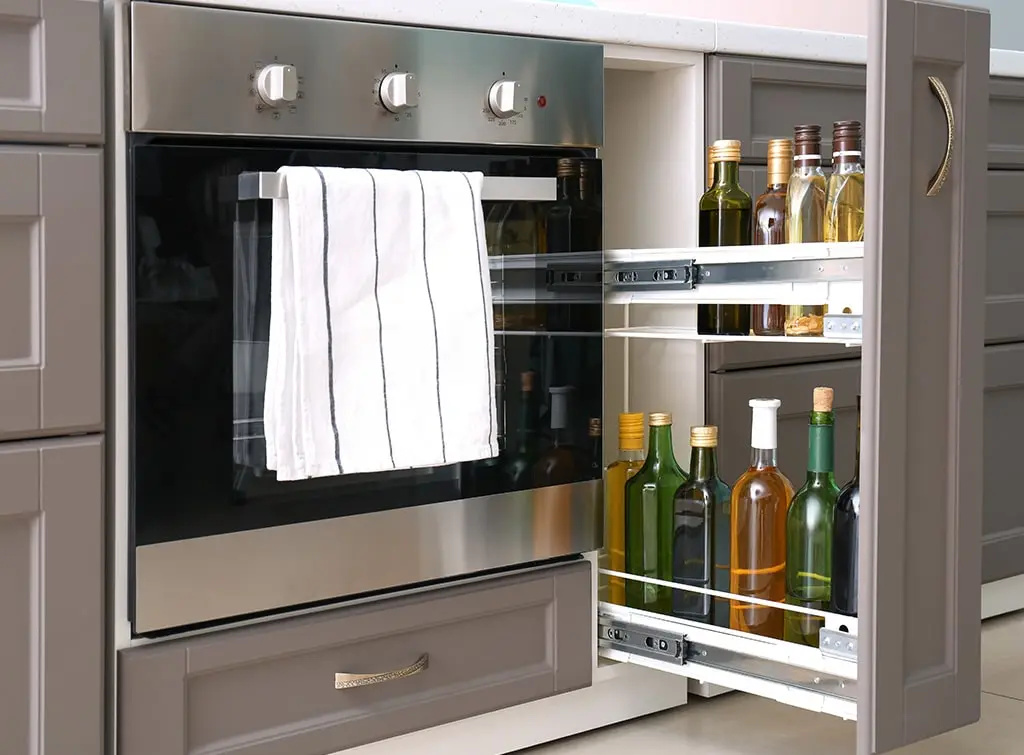 pantry pull out cupboard