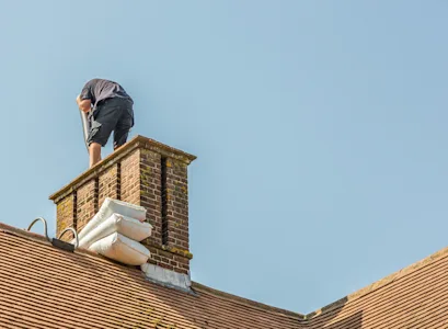 Chimney lining roofer