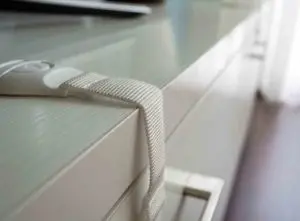Prevent your baby falling down stairs with baby gate fitted by a handy person