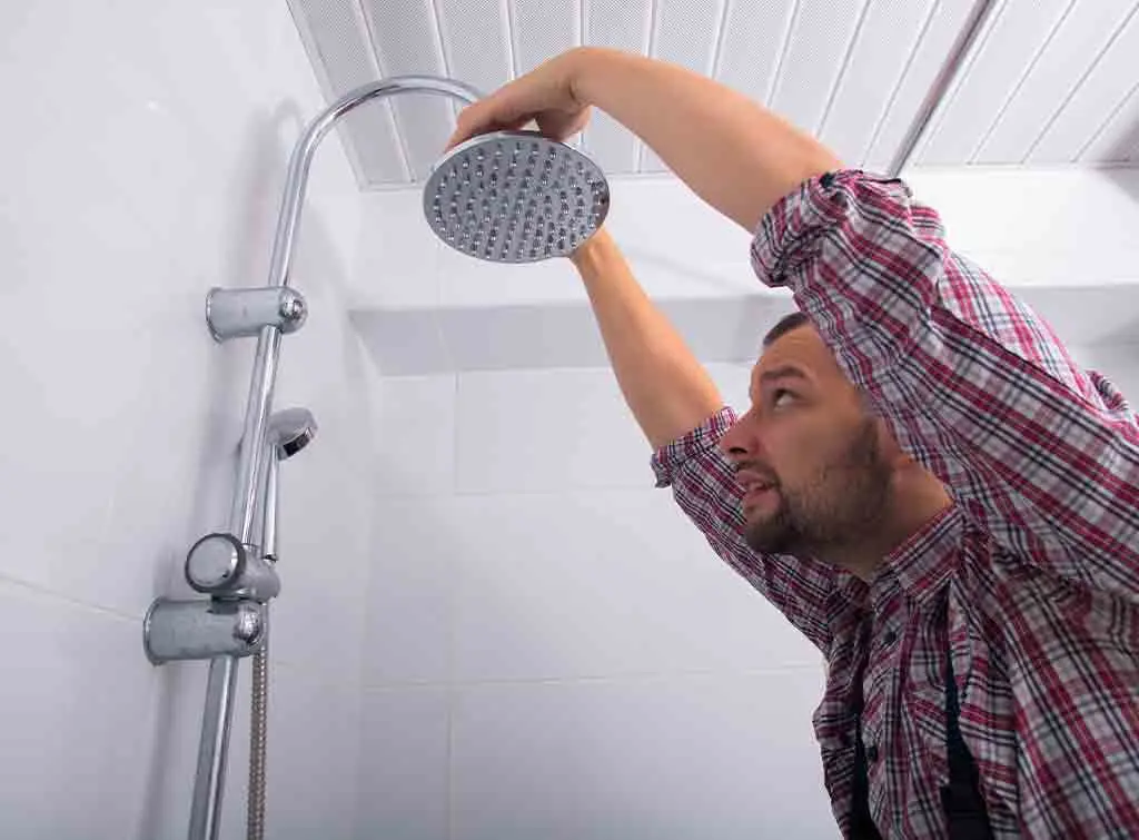 How to clean a shower head and remove limescale