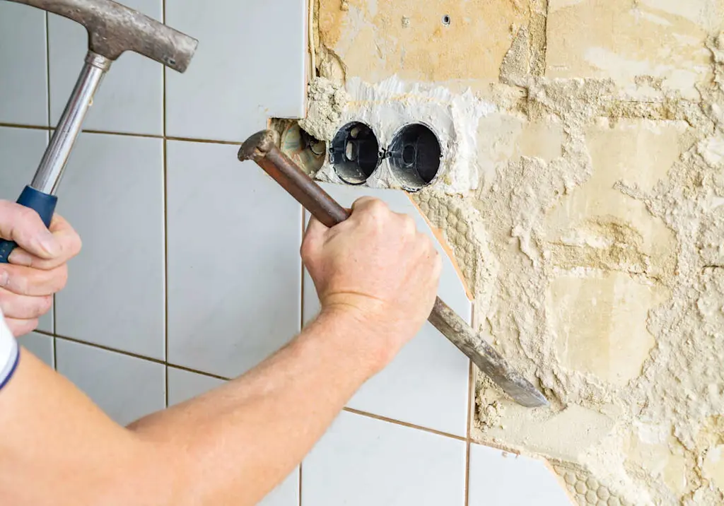 chiselling-tile-wall-electrical-back-boxes