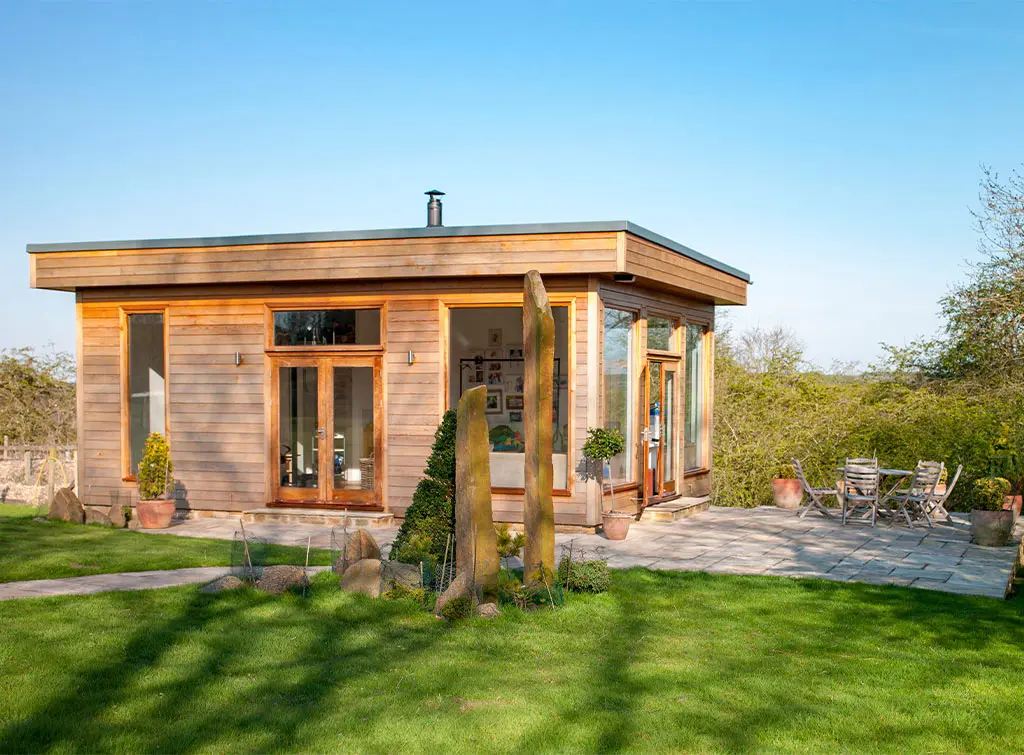 timber garden room