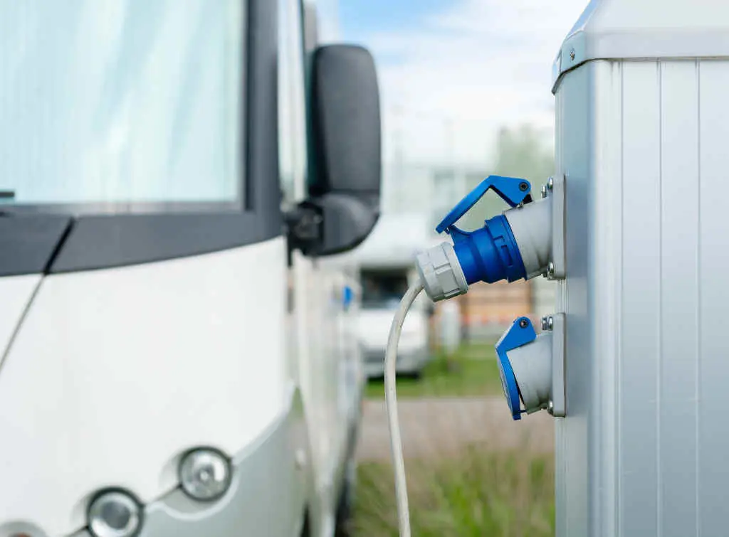 van electrical charging
