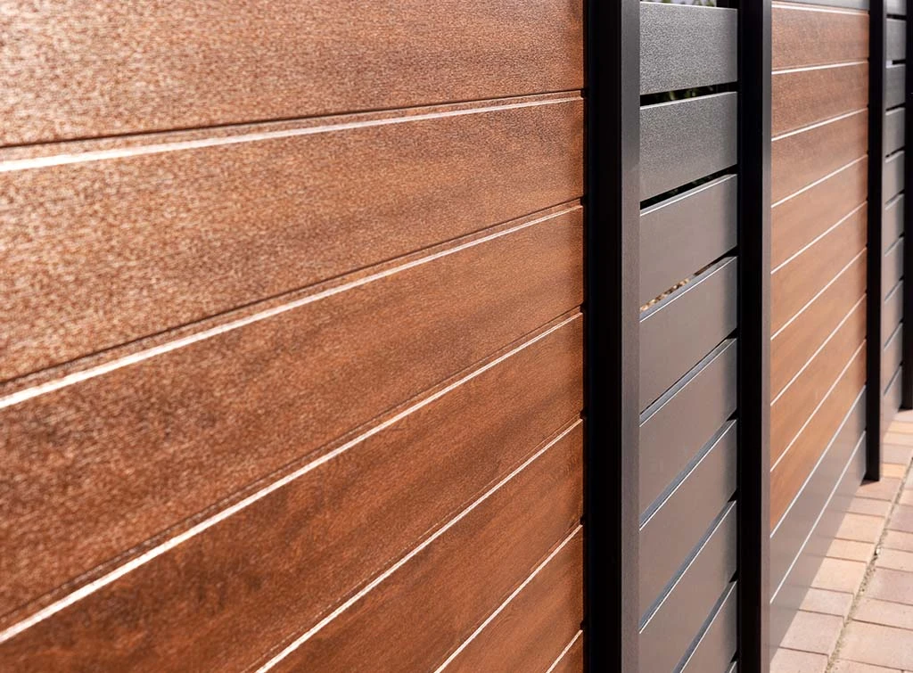 solid fence panels