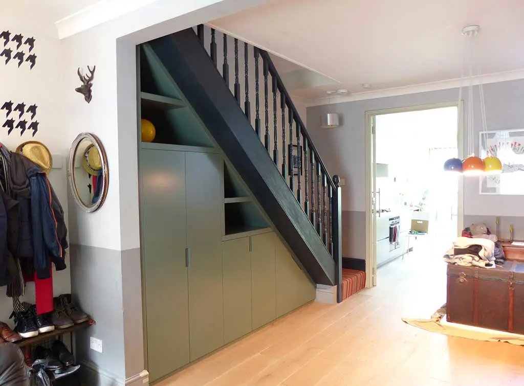 Understairs storage