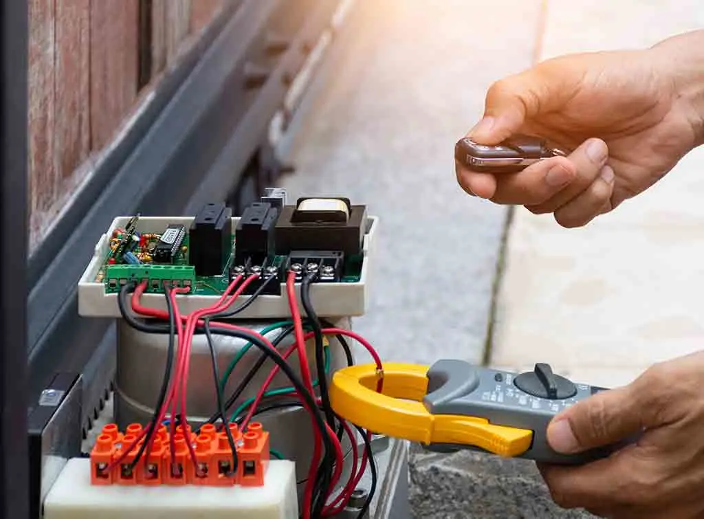 Garage door repair