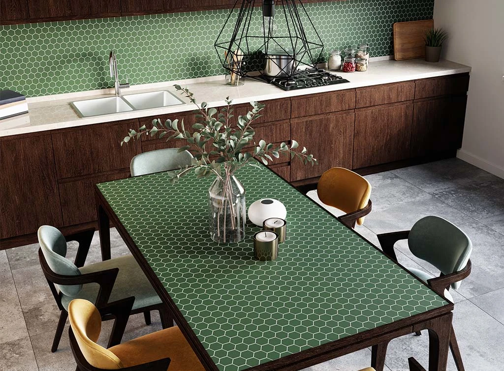 Midcentury modern wall tiles for kitchens