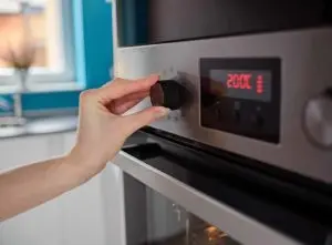 oven control panel