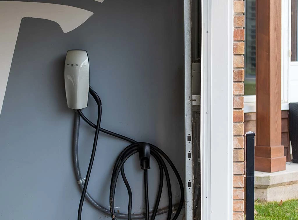 Tesla wall charger