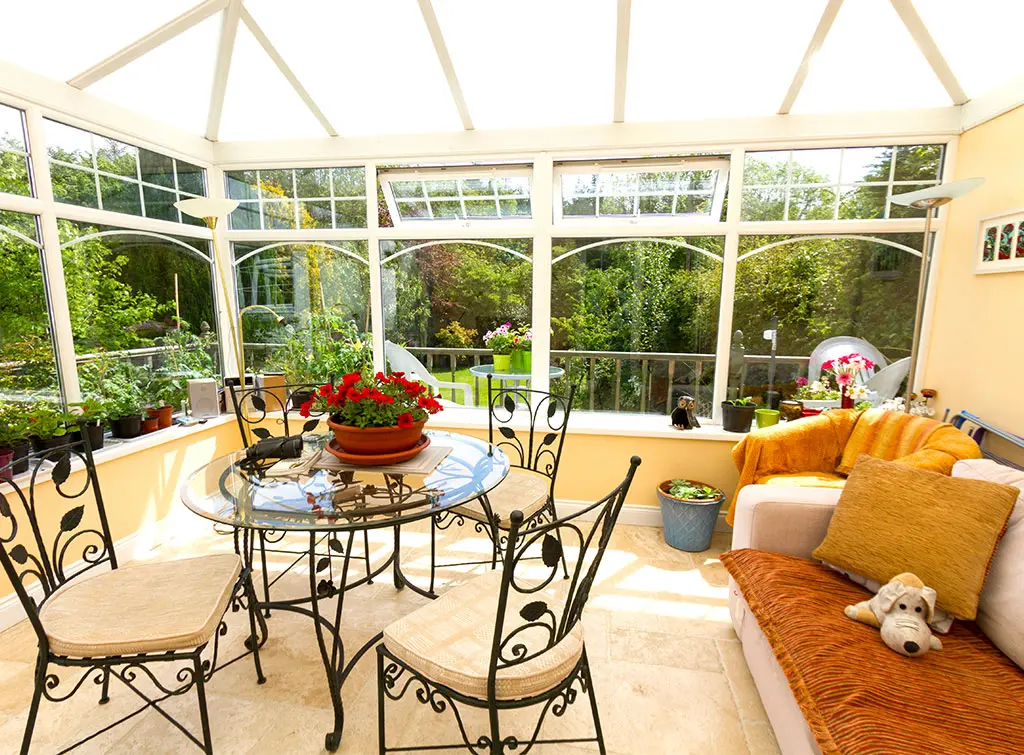 Conservatory indoors