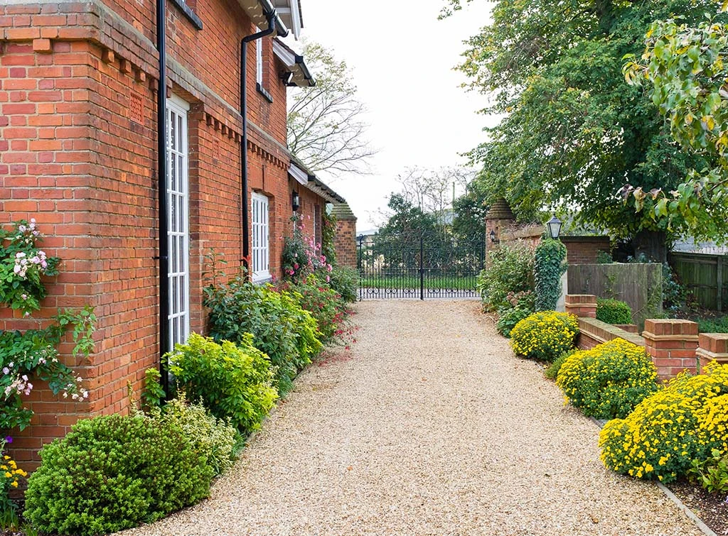 gravel driveway