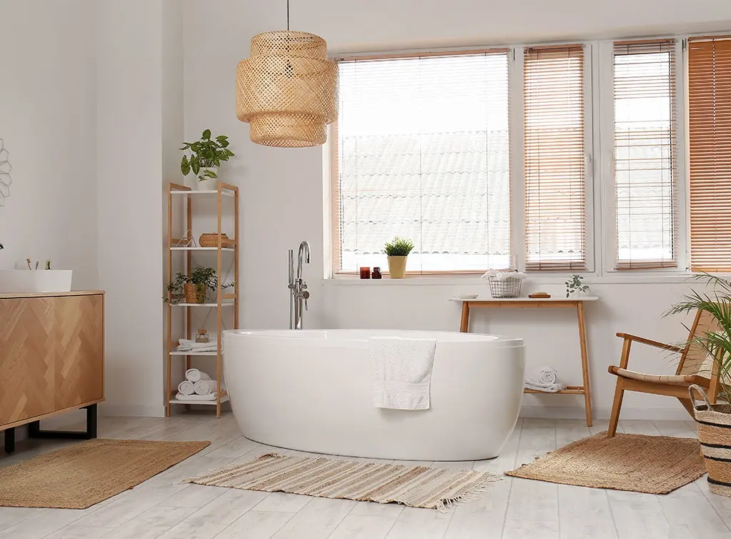 choose eco friendly rugs for the bathroom