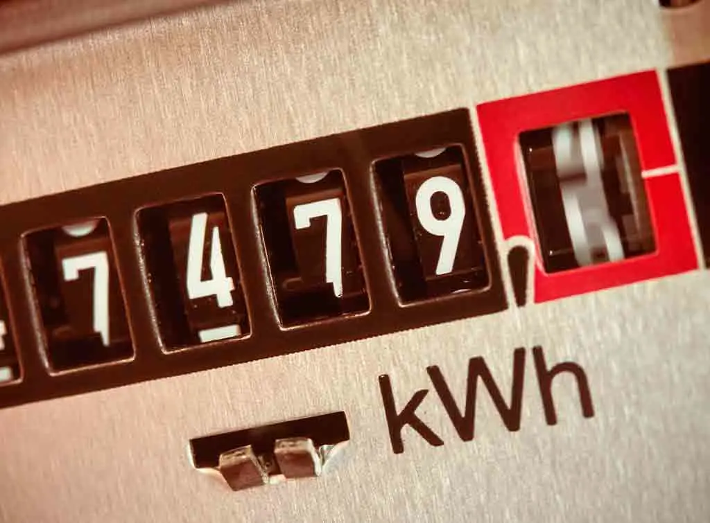 Cost of moving electric meter