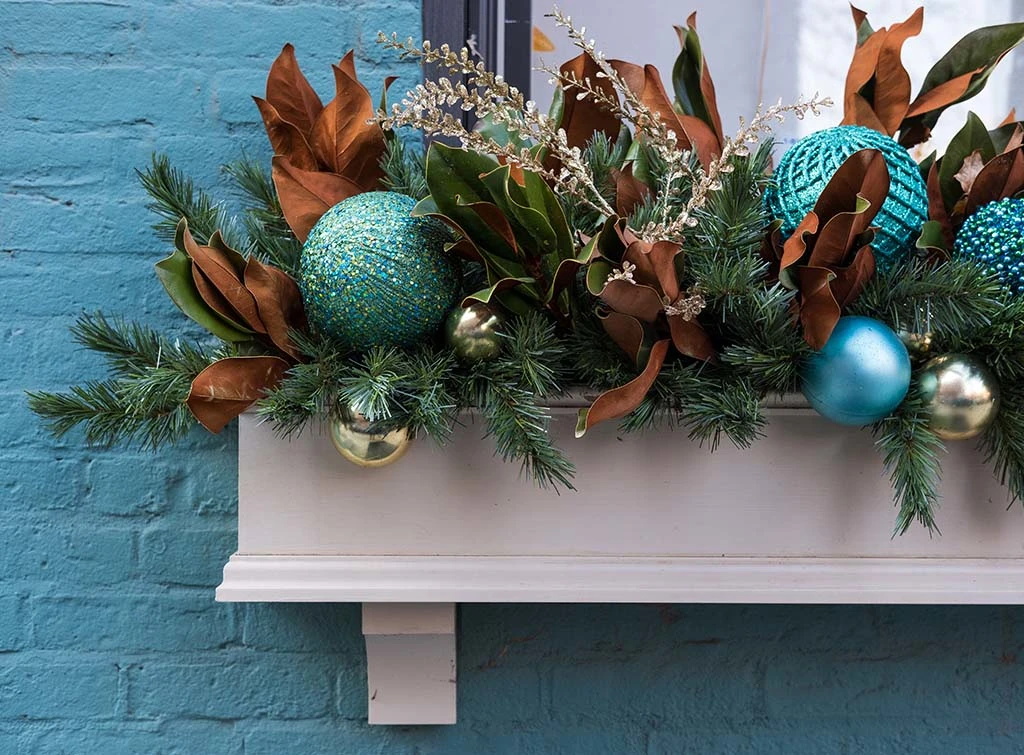 christmas window box