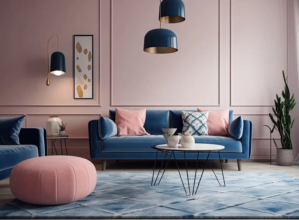 Narrow living room lighting