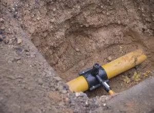 Laying a gas pipe image gas installation guide
