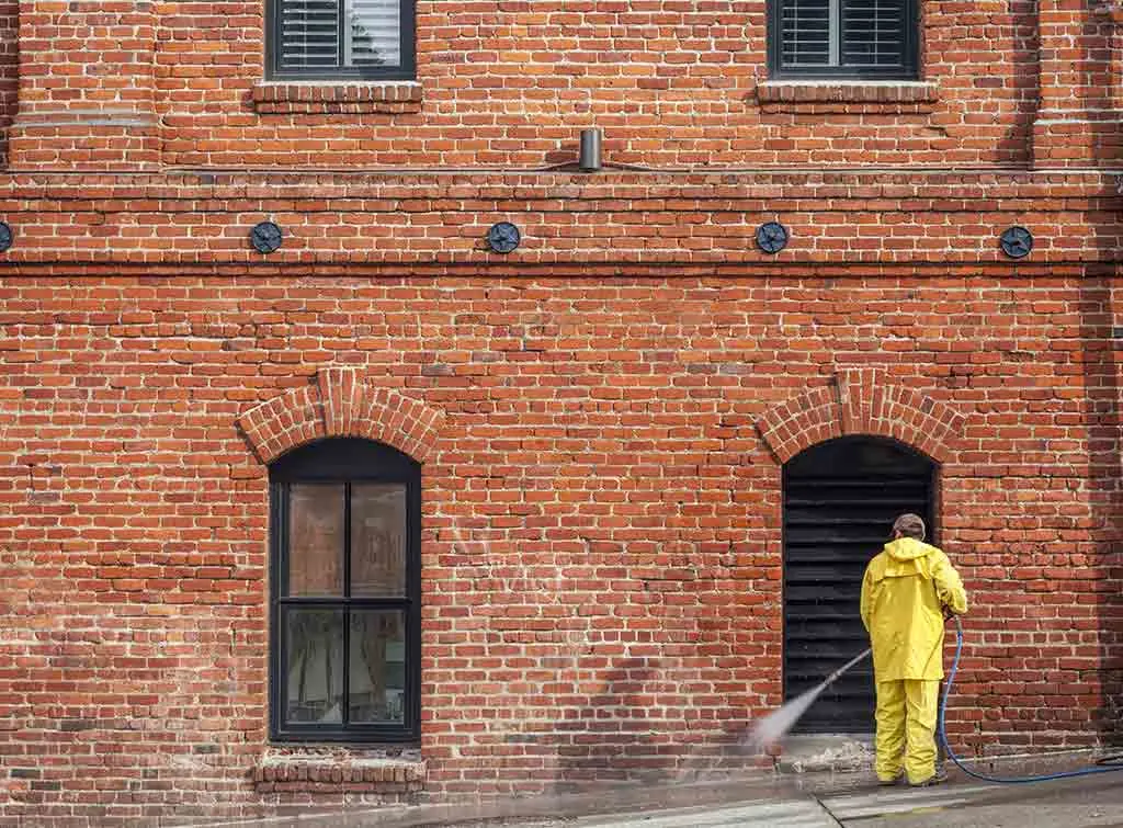 Brick and stone cleaning near me