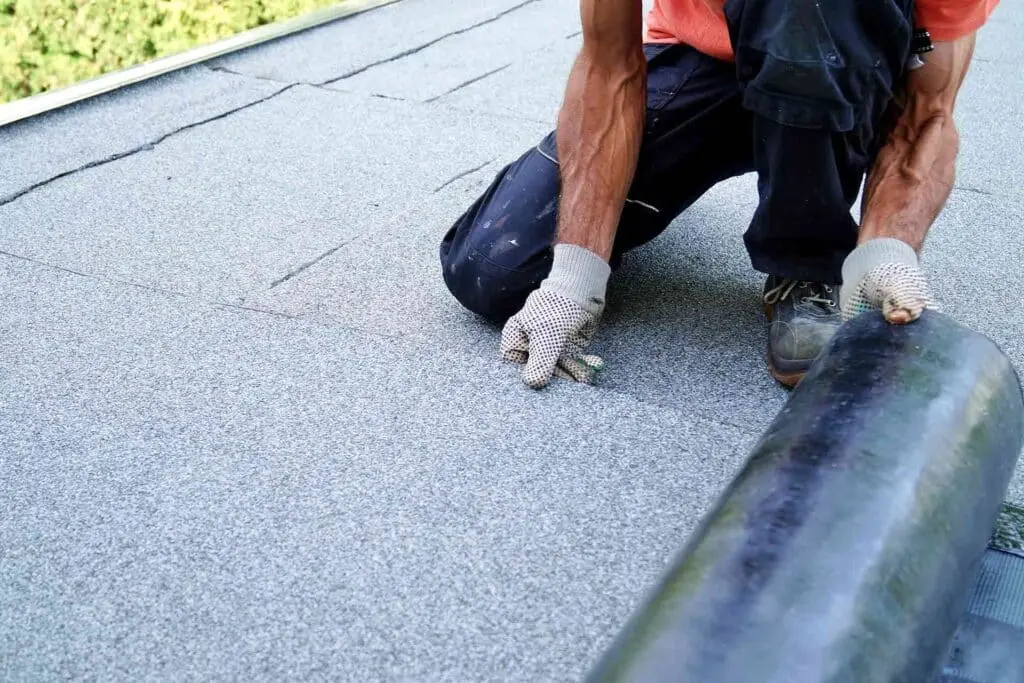 Flat roof leaking