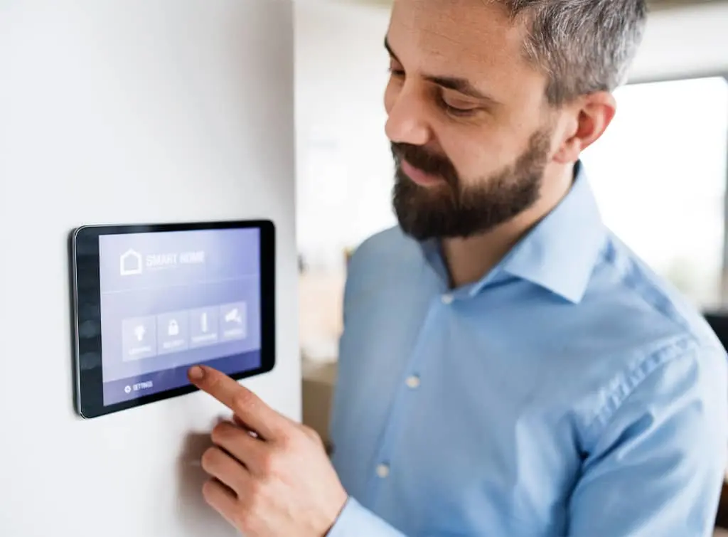 smart home hub with homeowner