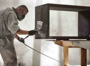 cost to spray paint kitchen cabinets