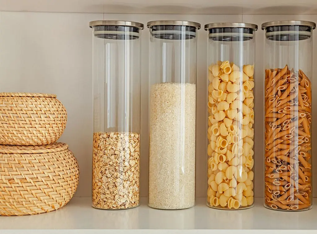jars for dried goods