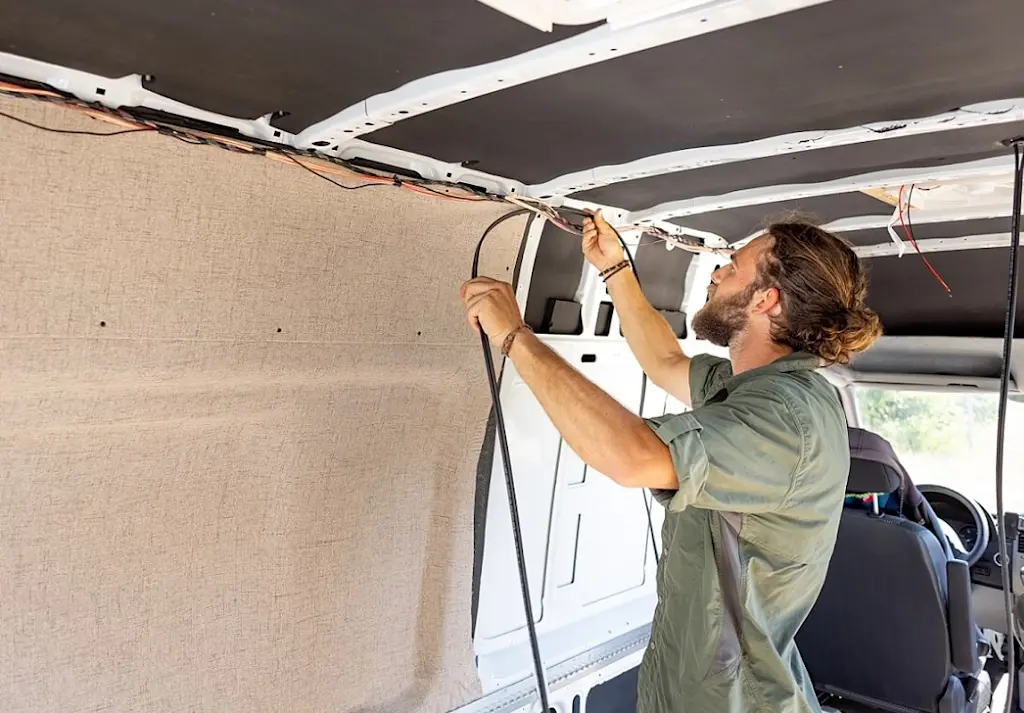 Campervan conversion work