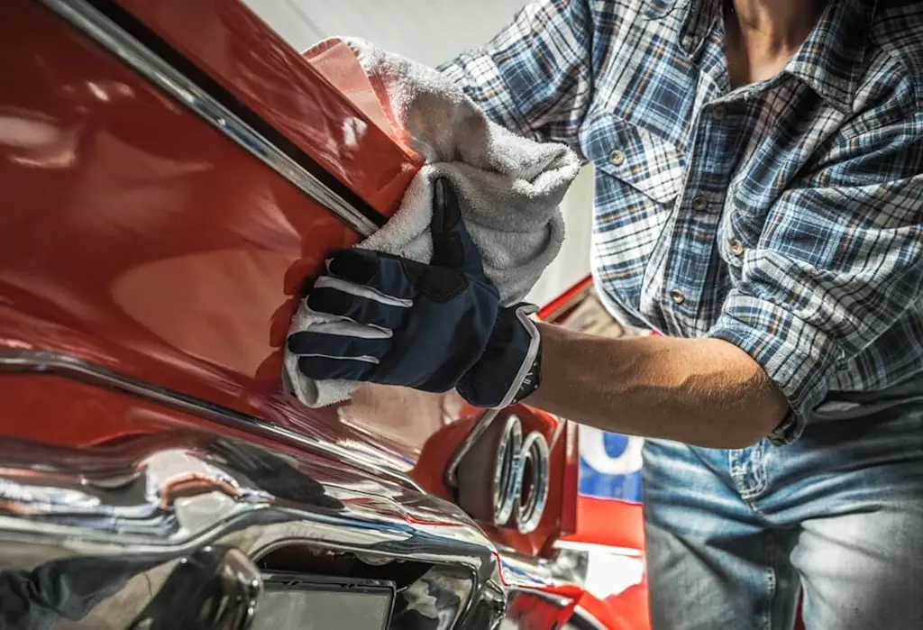 Restoring a classic car