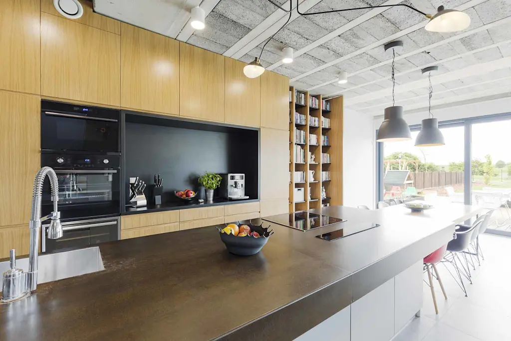 modern wood kitchen designs