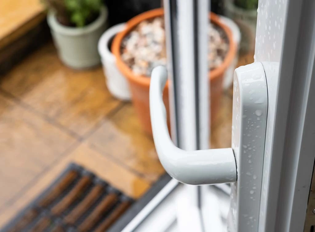uPVC door side profile