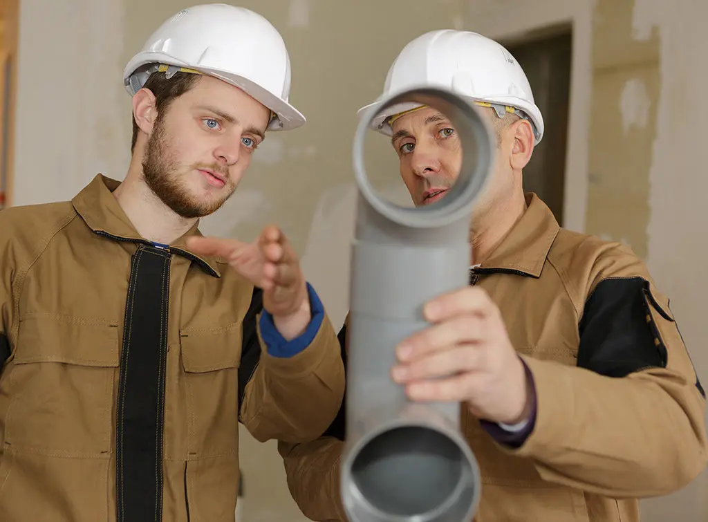 Plumbing apprentice
