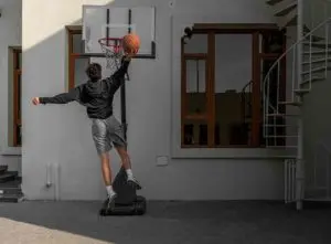home basketball court