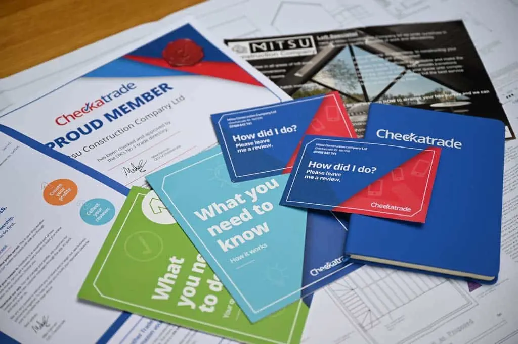 Get customer reviews through Checkatrade