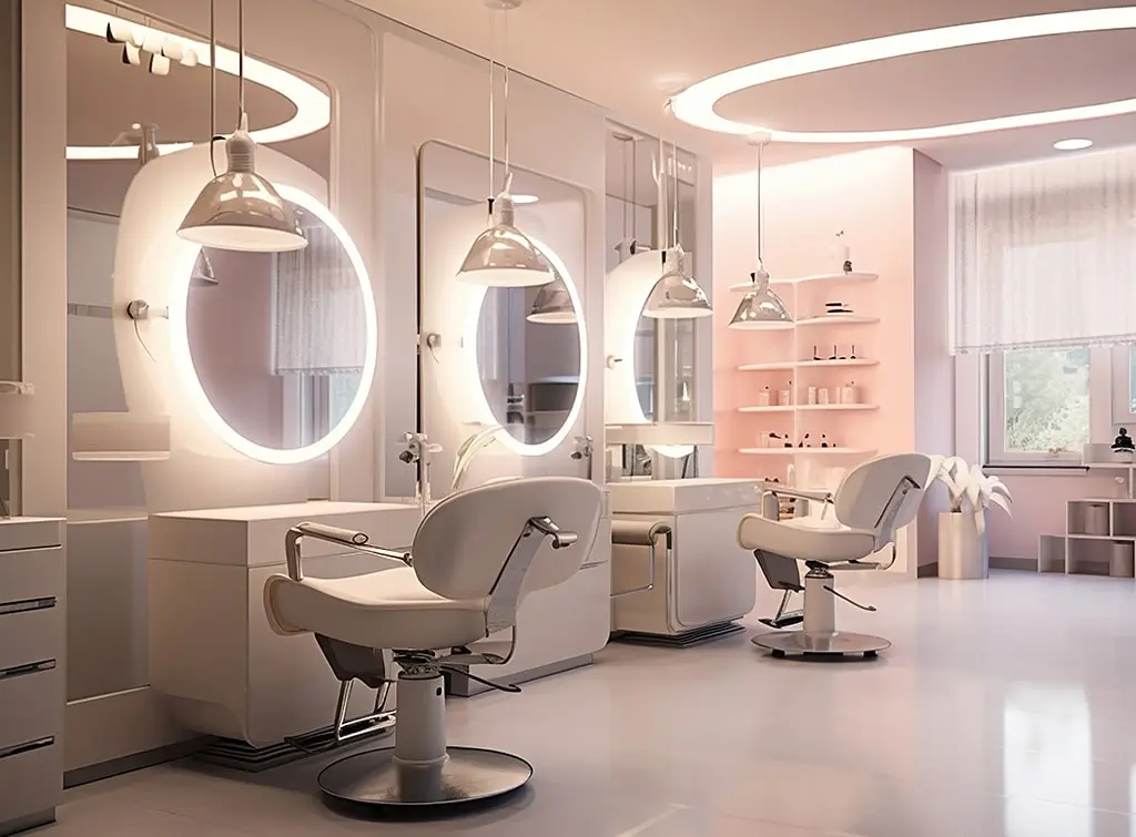 install good lighting salon idea