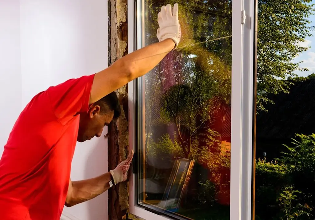 Fitting secondary glazing panel (1)