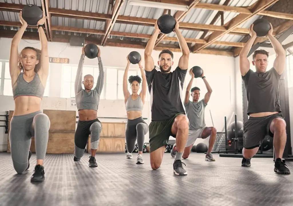 Gym reinforced flooring