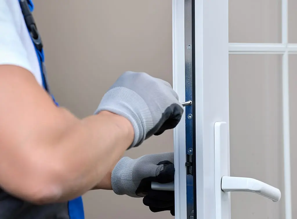 uPVC door won