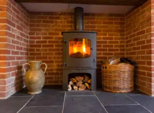 log burner installation