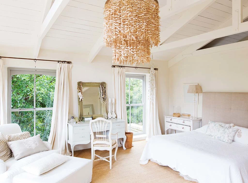 statement chandelier for bedroom lighting ideas
