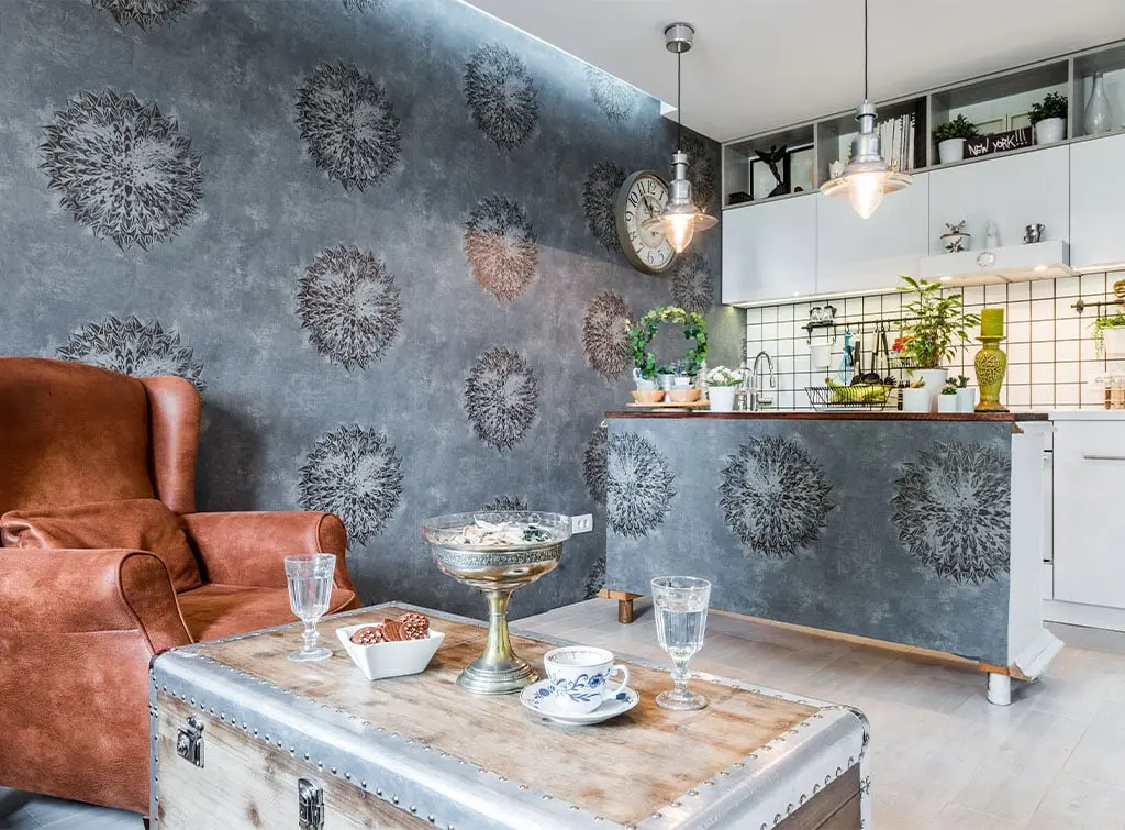 modern kitchen wallpaper design