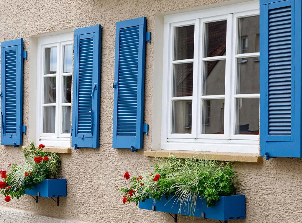 wooden window box