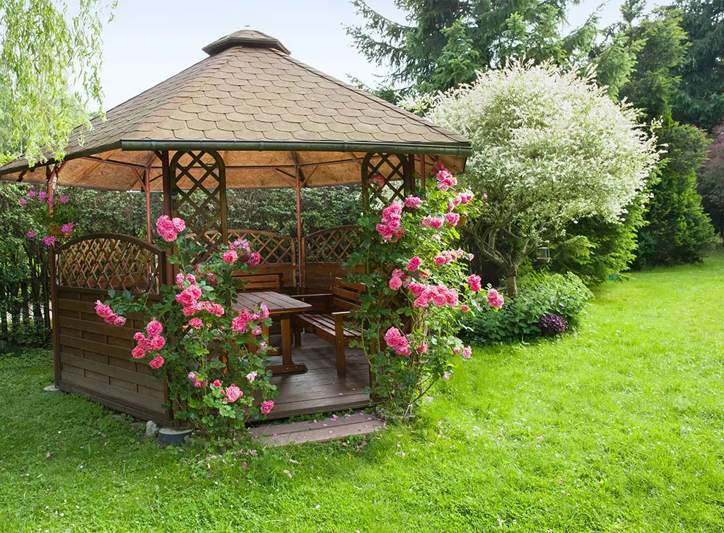 garden shade gazebo installation 
