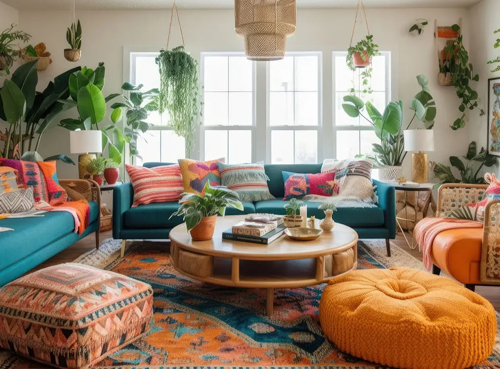 go for bold colours