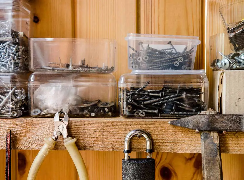Cheap garage shelving ideas for your tools