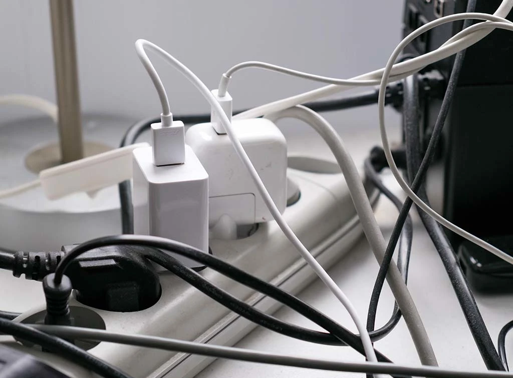 multiple appliances in an extension lead