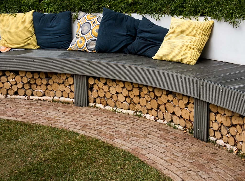 log bench ideas