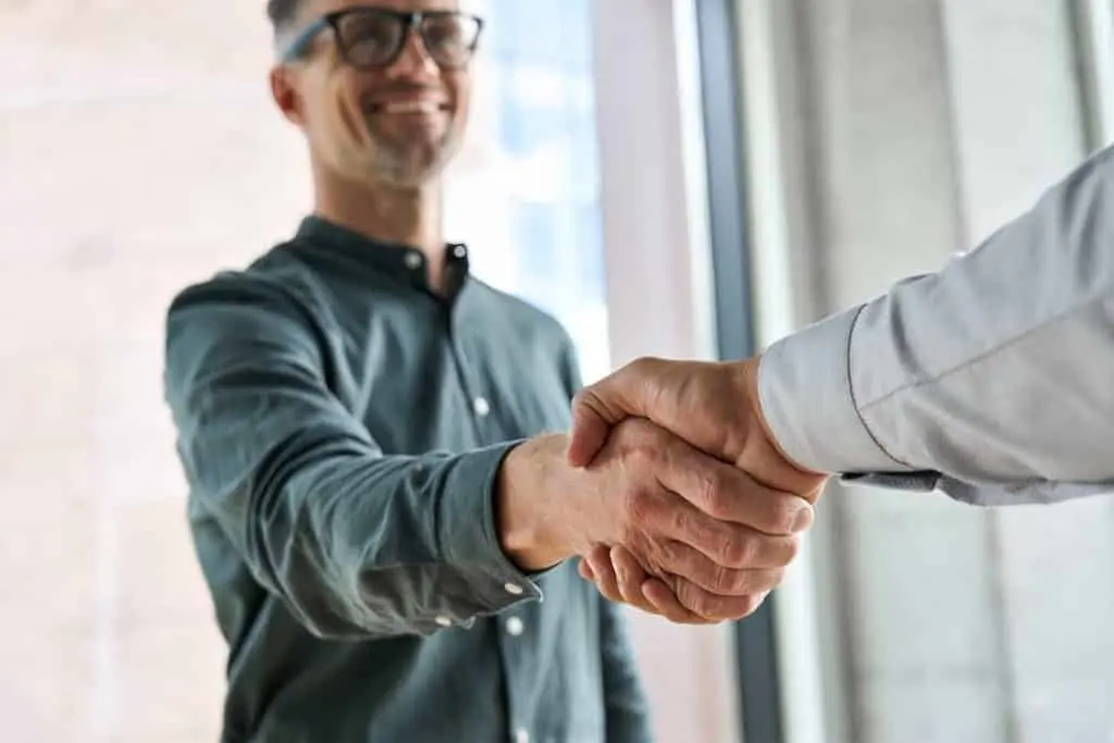 How to find an investor - image of initial meeting