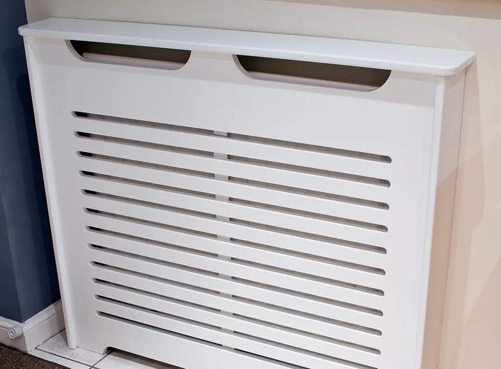 metal radiator cover