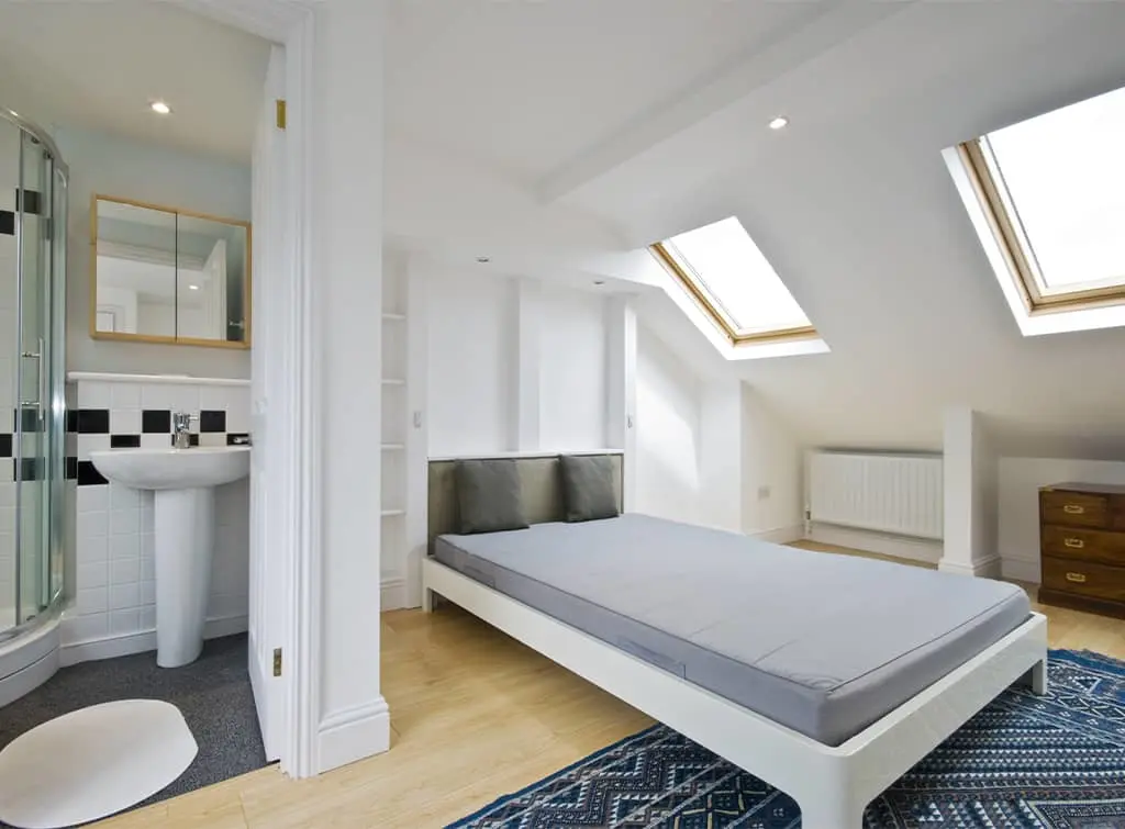 Loft conversion bedroom